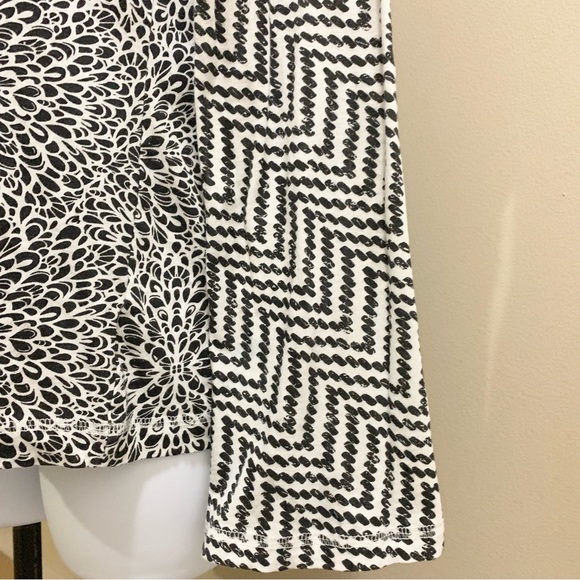 Prana mixed print long sleeve top - Picture 4 of 6